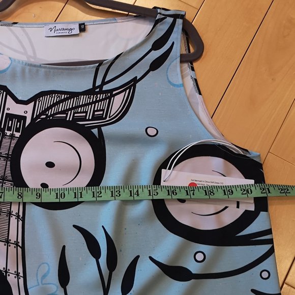 Summer dress w/ mermaid - the london police artist - Picture 8 of 11